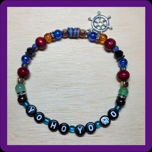 Pirates Of The Caribbean Friendship Bracelet, Size 8"
